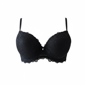 Jessica Simpson Black Lace Push Up Bra Size 36C